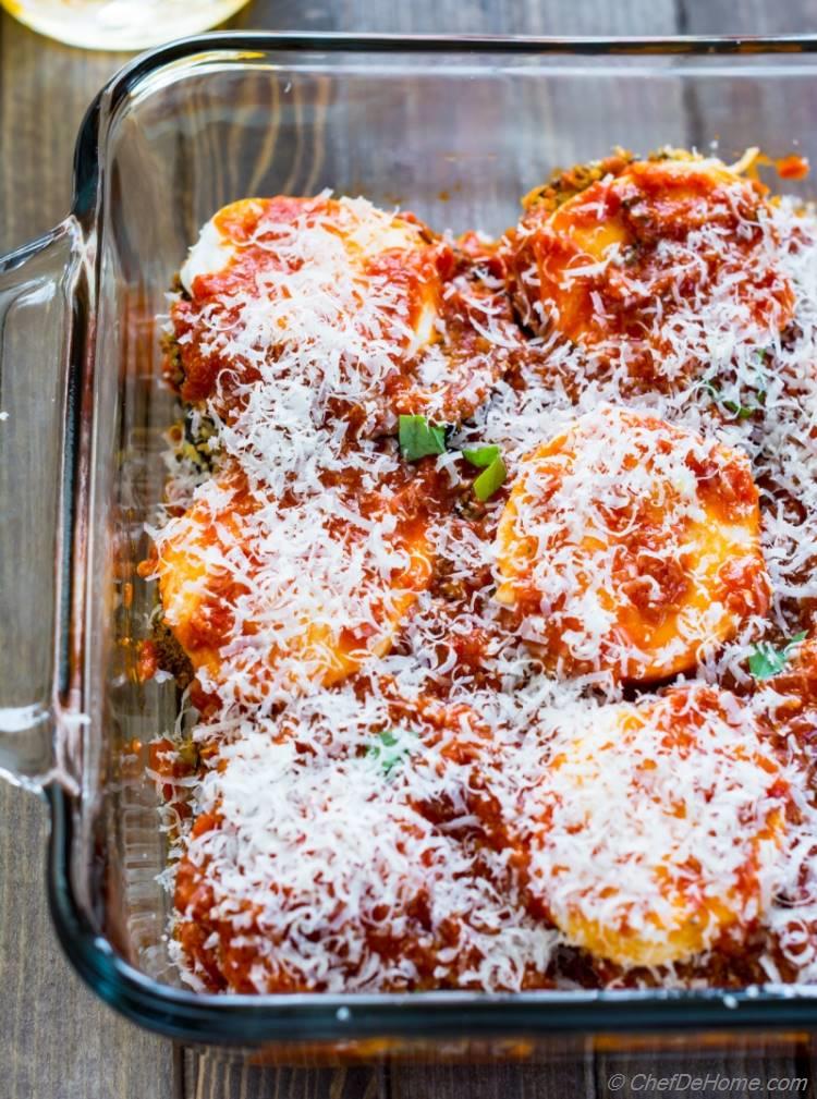 Eggplant Parmesan Casserole | chefdehome.com