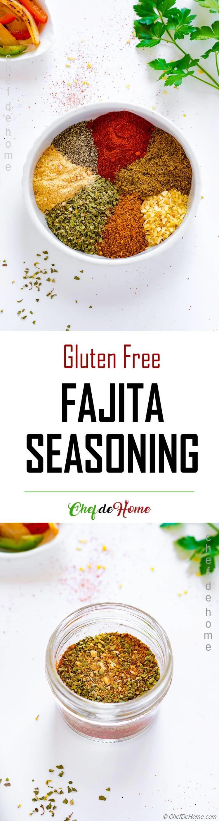 Fajita Spice Recipe with Whole Spices or Ground
