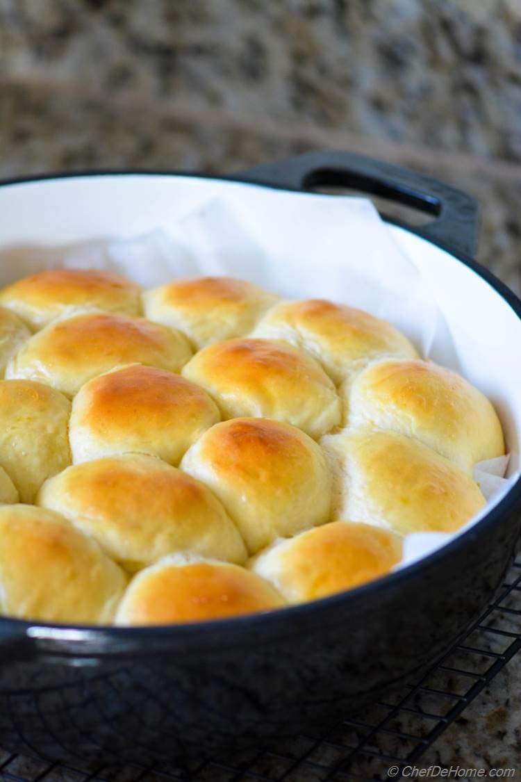 Homemade Hawaiian Sweet Dinner Rolls Recipe