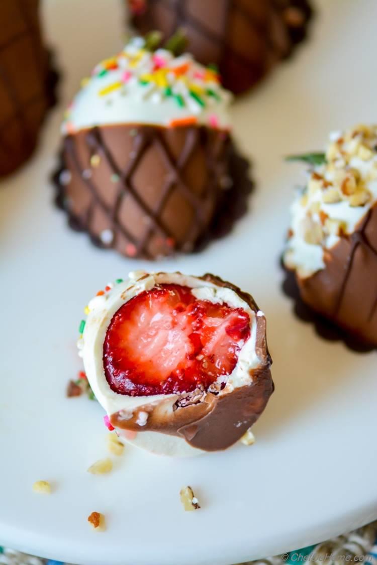 Chocolate Covered Juicy Sharis Berries | chefdehome.com