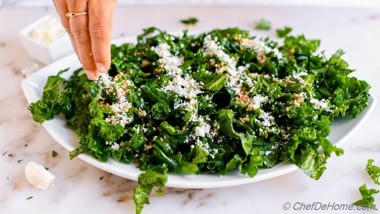 Massaged Kale Salad with Parmesan