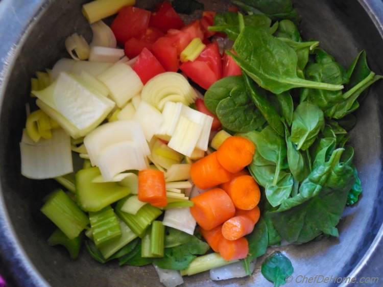 Mild and Flavorful Homemade Vegetable Broth