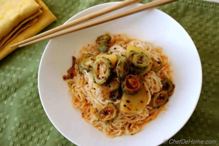 Karela Bitter Melon Stir Fry