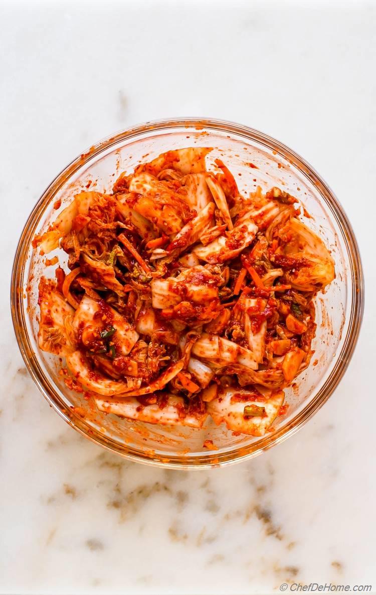 Napa Cabbage Kimchi