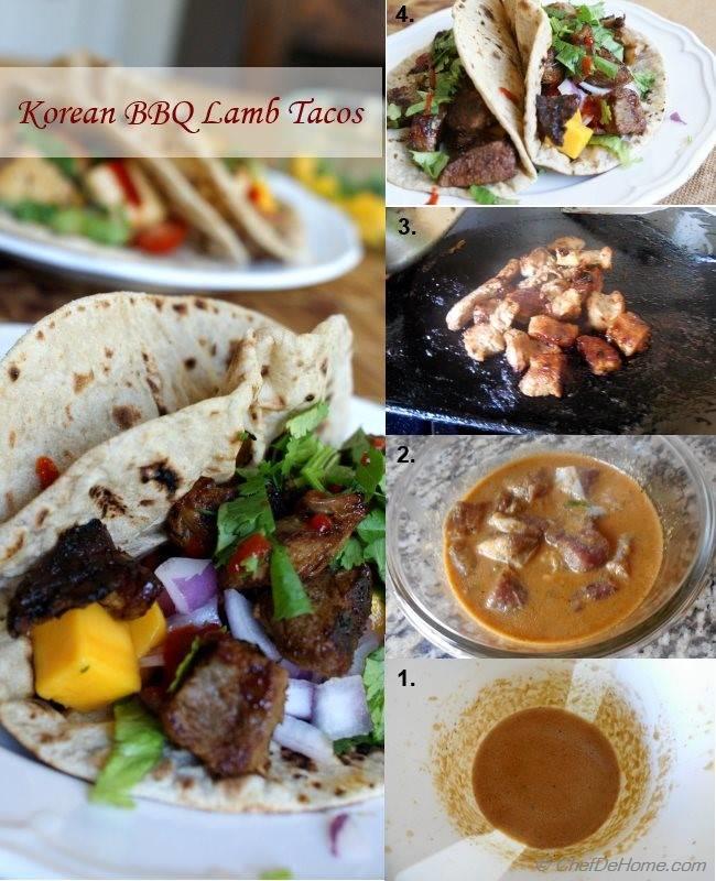 Korean Lamb Tacos