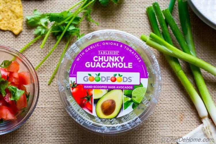 guacamole for 7 Layer Mexican Dip | chefdehome.com