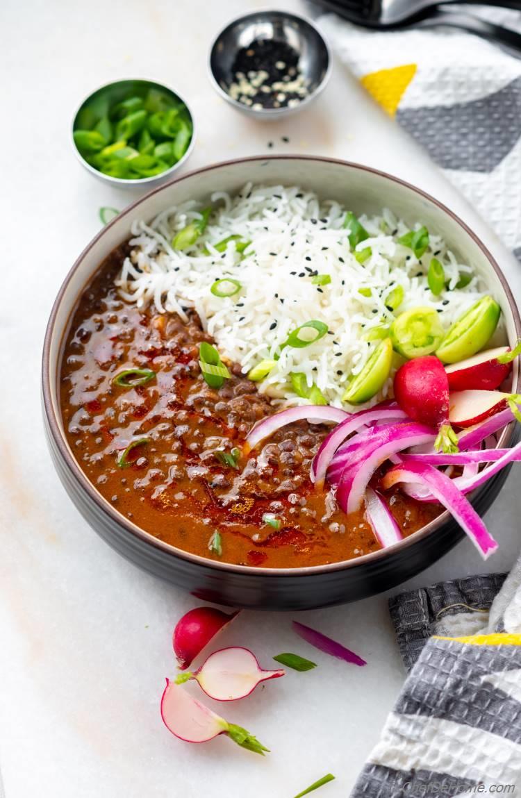 Instant Pot Curry Lentils