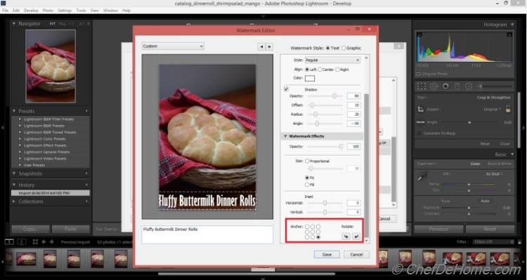 Tutorial - Adding Watermark to Pictures in Adobe Lightroom