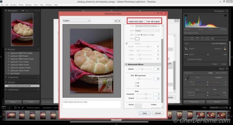 Tutorial - Adding Watermark to Pictures in Adobe Lightroom