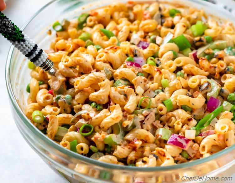 Corn Macaroni Salad