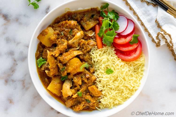 African Chicken Curry Cape Malay