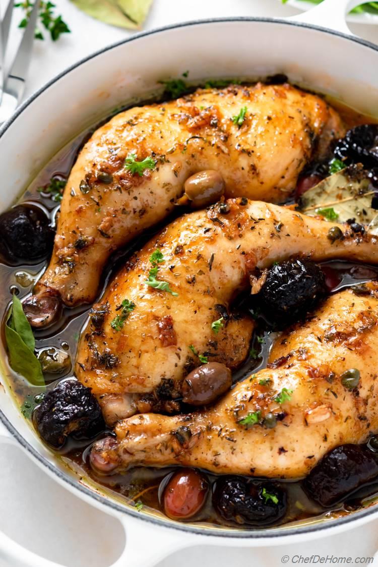 Chicken Marbella Thighs and Drumsticks