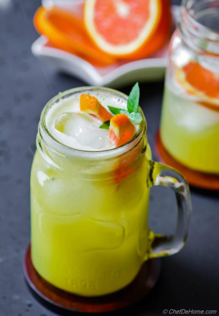 Refreshing Melon Juice