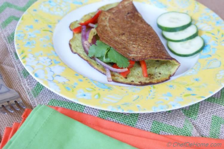 Recipe - Gluten Free Moong Lentil Crepes