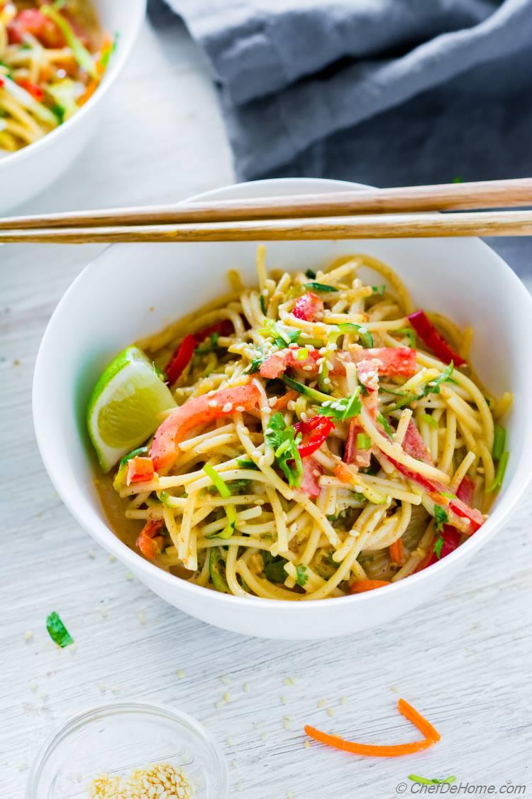 Sesame Noodles Recipe