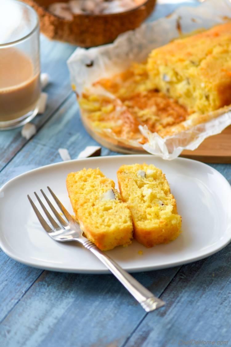 Coconut and Orange Marmalade Cake, great Christmas gift from Kitchen