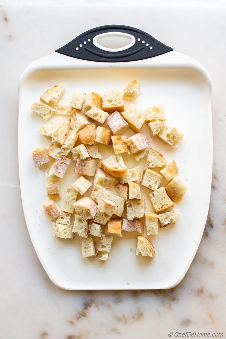 Bread Cubes for Panzanella