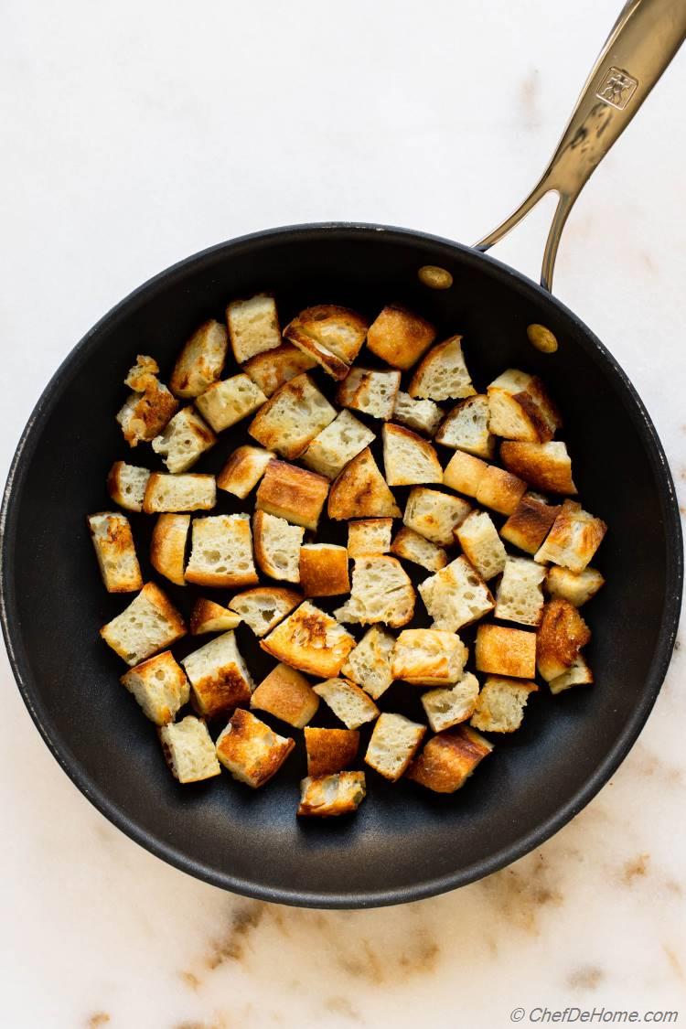 Toasted Stale Bread for Panzanella