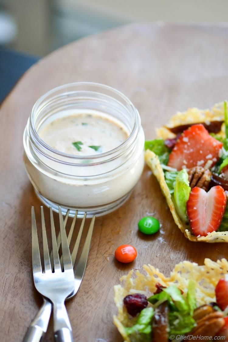 No-Mayo Creamy Chipotle-Sour Cream Salad Dressing