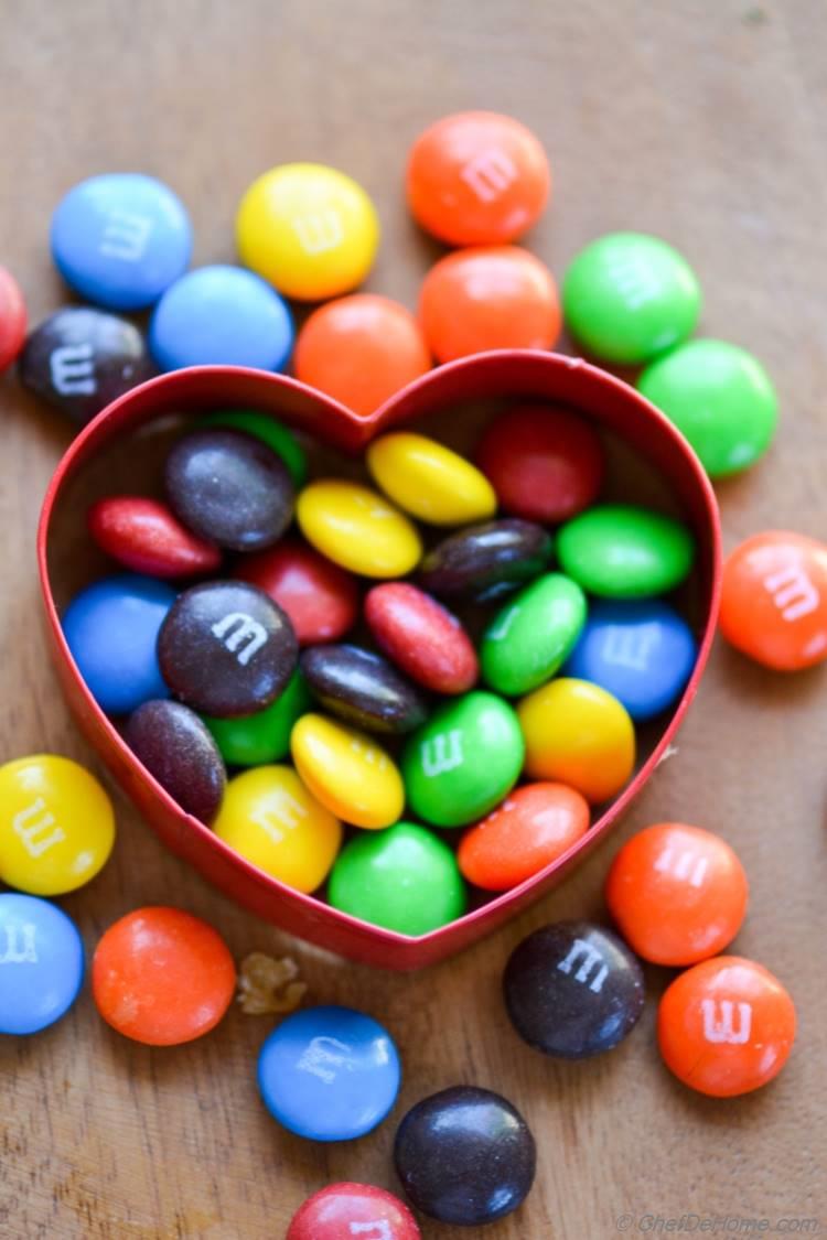 Say I love You with M and Ms