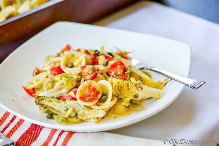 Scrumptious Holiday Salad with Fennel and Artichokes | chefdehome.com