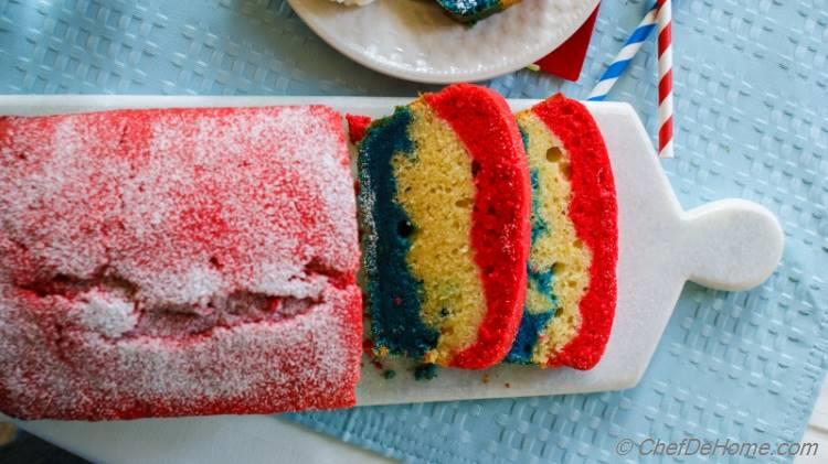 Patriotic Pound Cake