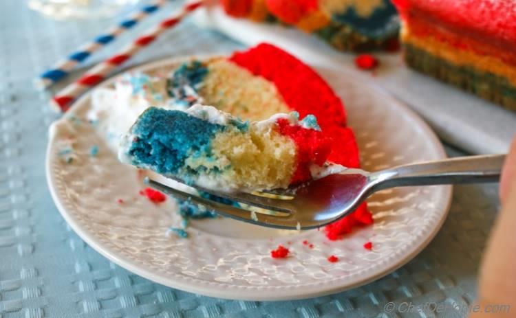 Patriotic Pound Cake