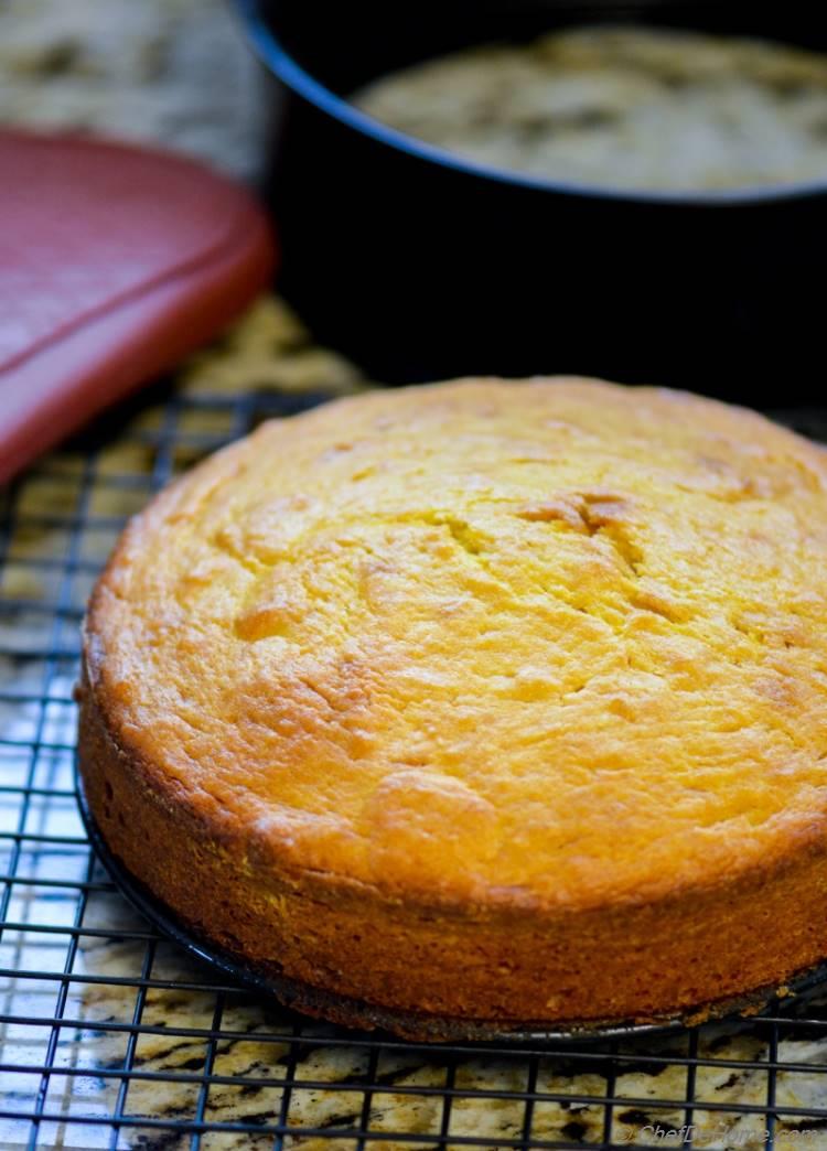 Perfect Baked Single Layer Mango Pound Cake | chefdehome.com
