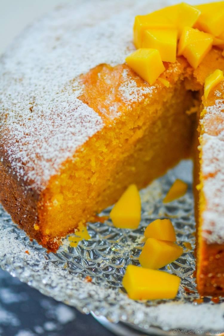 Moist and Rich Mango Pound Cake for Family | chefdehome.com