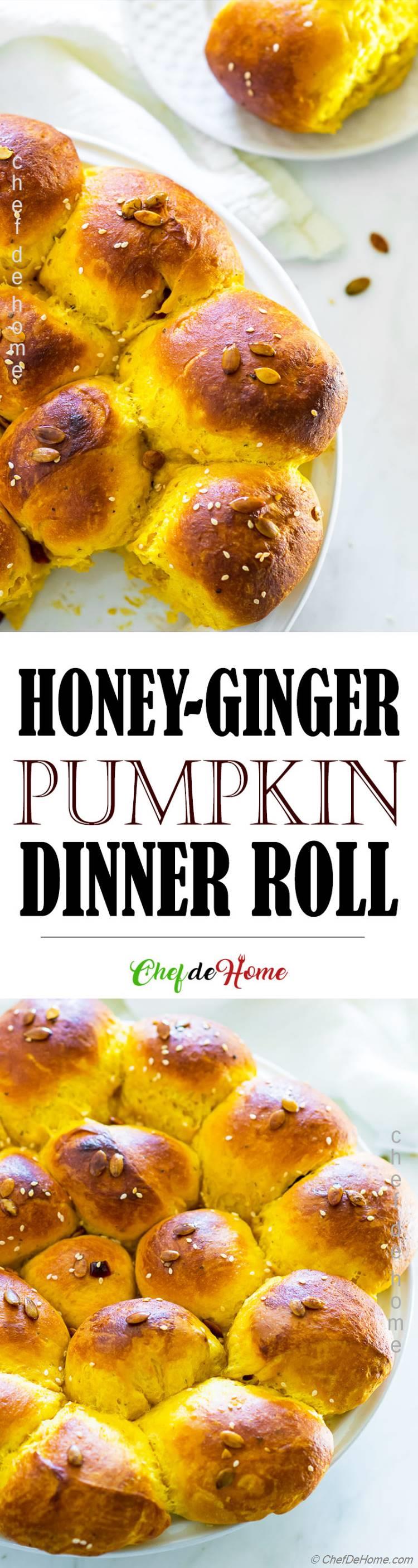 Pumpkin Dinner Roll Recipe