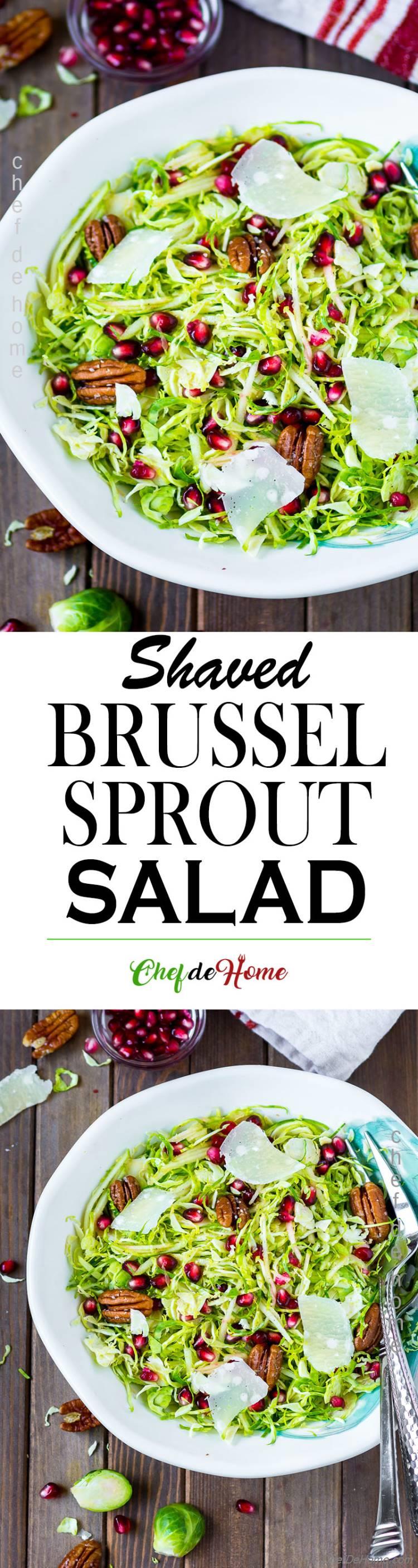 Brussel Sprout Salad Shaved