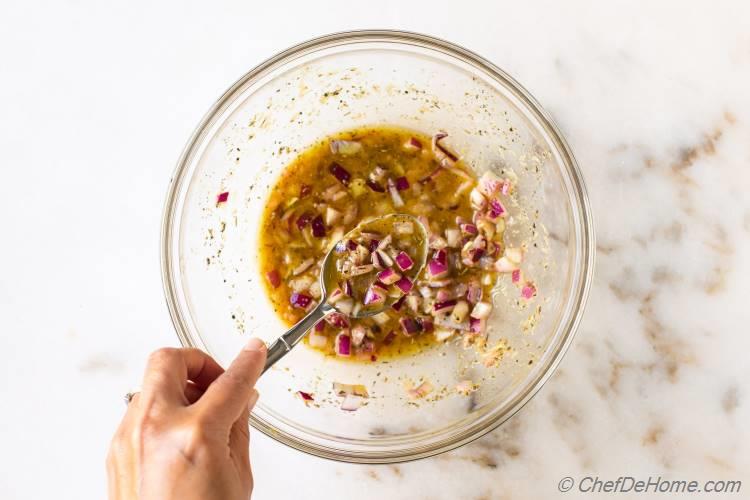 Dressing for Chickpea Pasta Salad