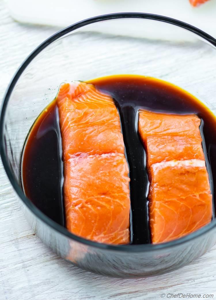 Teriyaki Marinade for Salmon