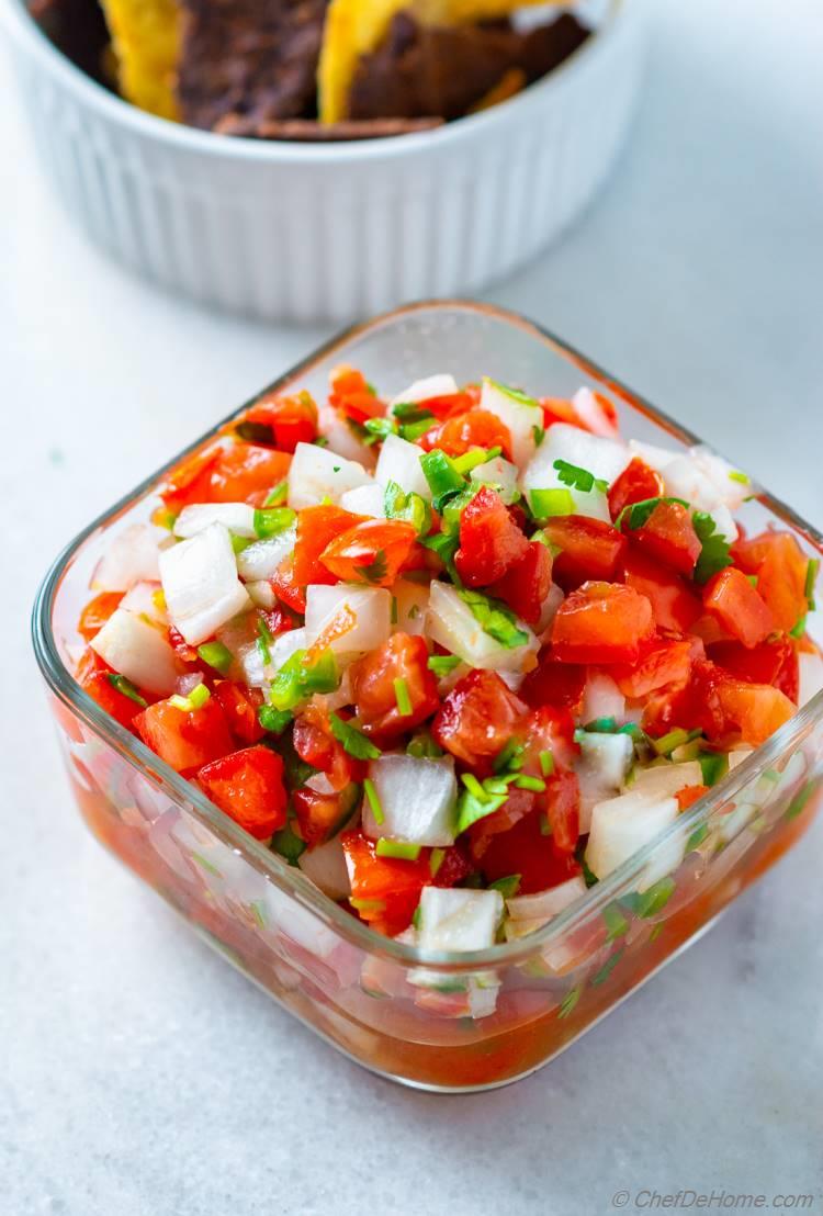 Fresh Authentic Pico De Gallo