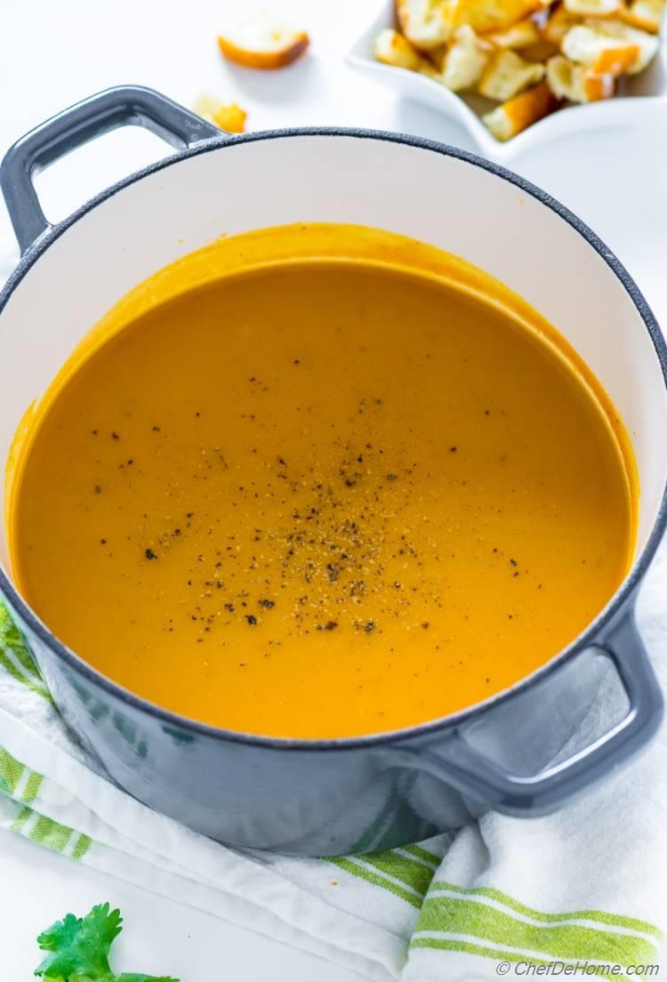 Butternut Squash Apple Soup