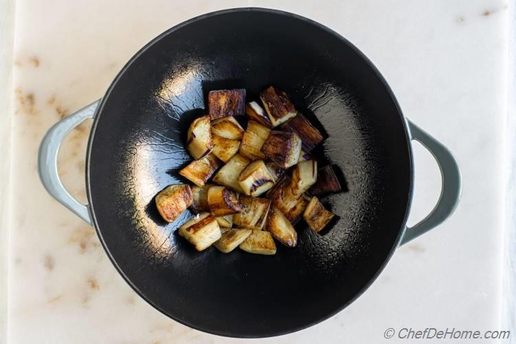 Cooking Eggplant for Stir Fry