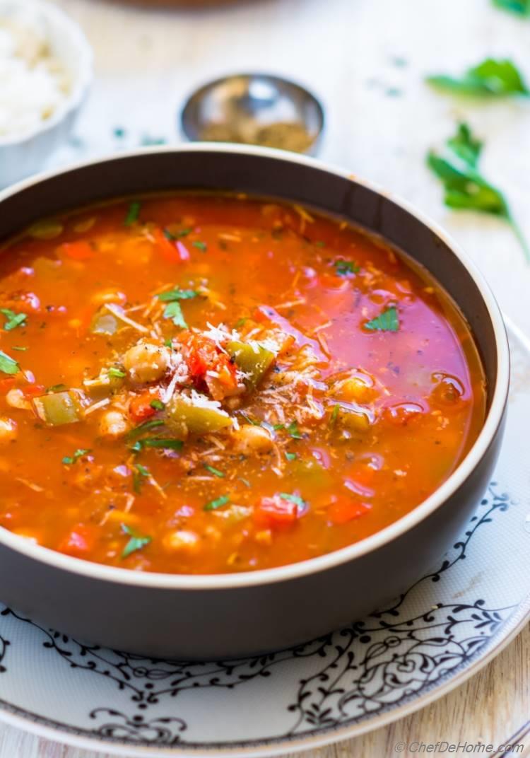 Vegetarian Stuffed Pepper Soup Recipe Chefdehome Com,What Is A Dogs Normal Temperature Range
