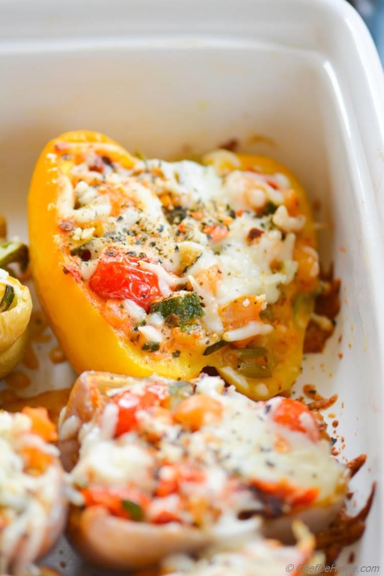 My 3-C Stuffed Peppers Will blow Your Mind - Darn Delicious