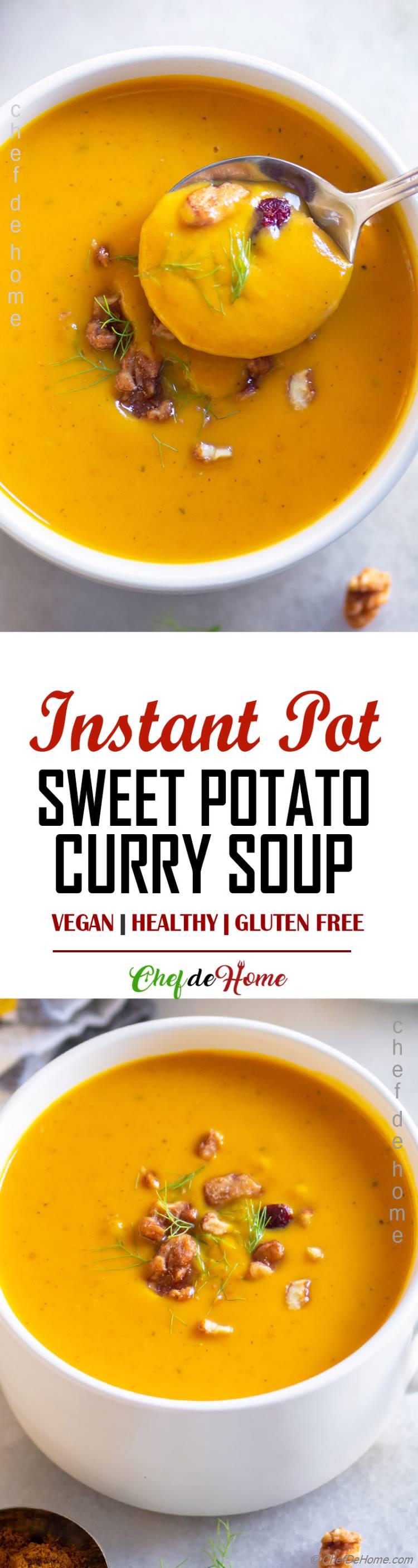 Sweet Potato Curry Soup Recipe