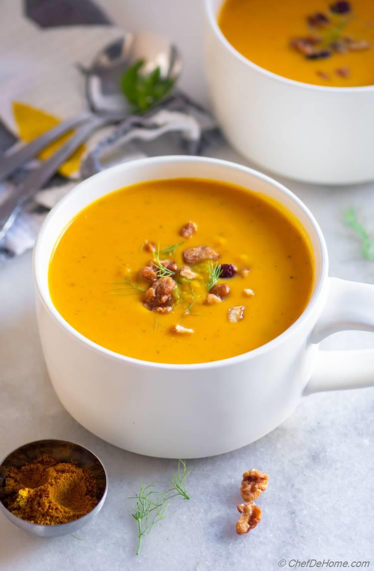 Vegan Sweet Potato Soup Recipe