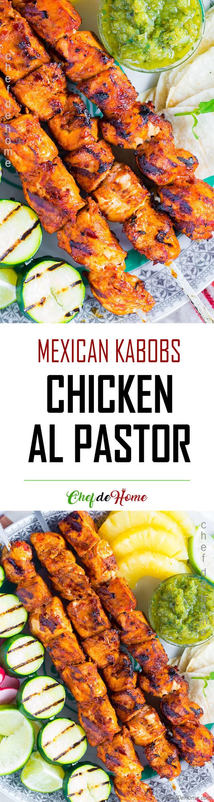 Delicious Grilled El Pastor Chicken