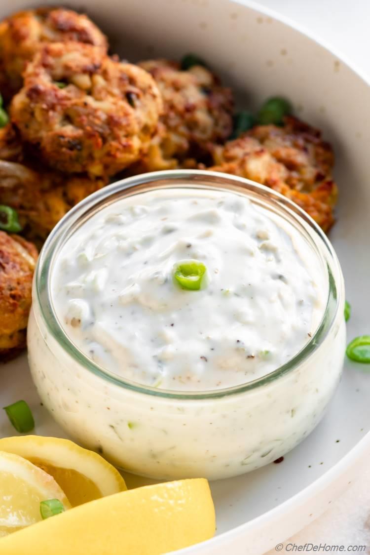 Easy Simple Homemade Tartar Sauce