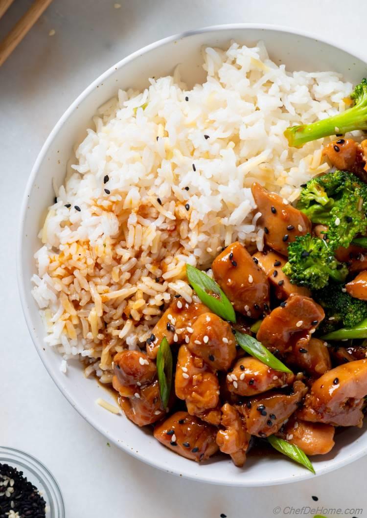 Chicken Teriyaki with Rice Bowl