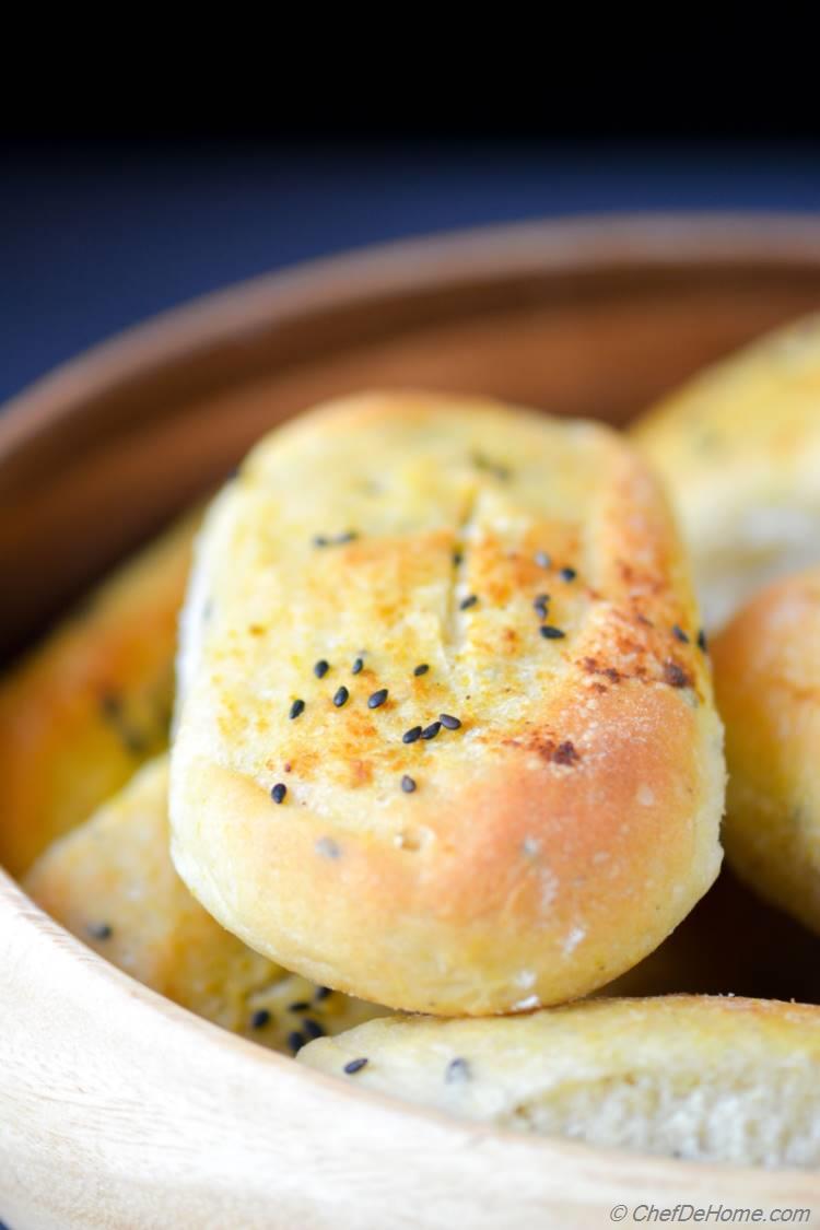 Thai Curry Dinner Roll for a delicious Vegan Soup and Bread Dinner