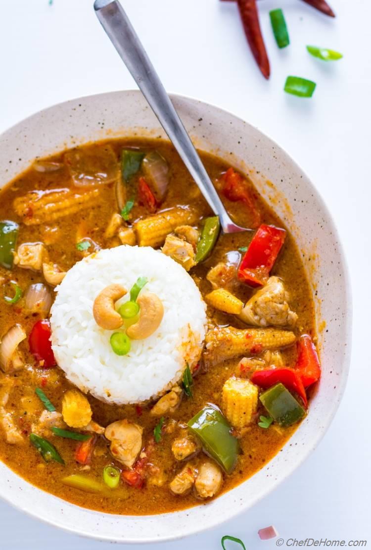 Thai Red Curry Chicken