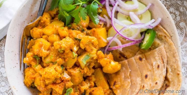 Aloo Gobi - Cauliflower Potato Curry