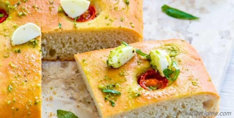 Caprese Focaccia