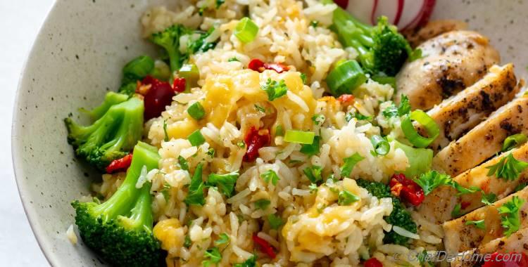 Chicken Broccoli Rice (Instant Pot)