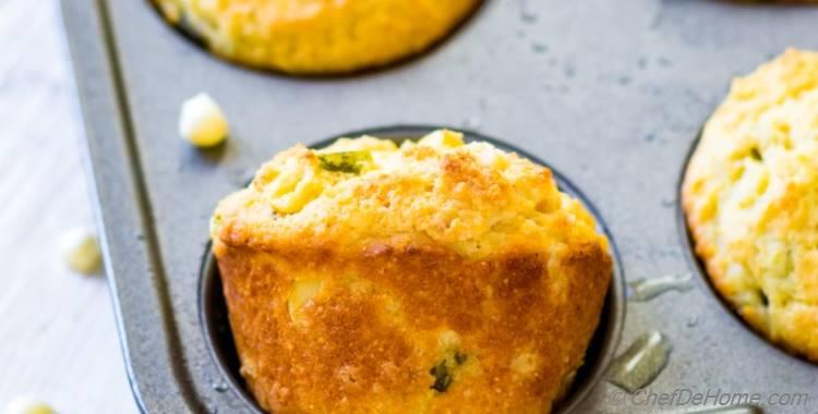 Jalapeno Cornbread Muffins