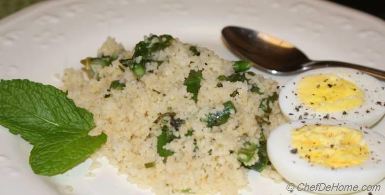 Couscous with Asparagus and Lemon